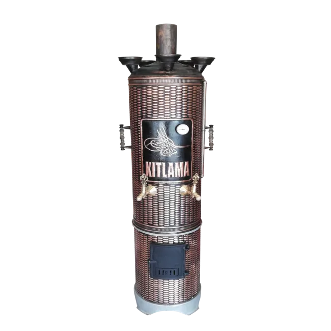 Antik Model Bakır Semaver 100 litre
