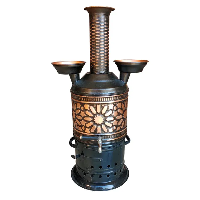 Bakır Semaver Sobalı 5 litre Antik
