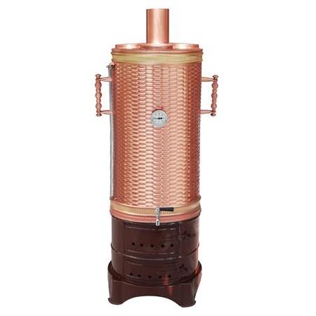 Bakır Semaver 80 litre İçi Temizlenilebilen